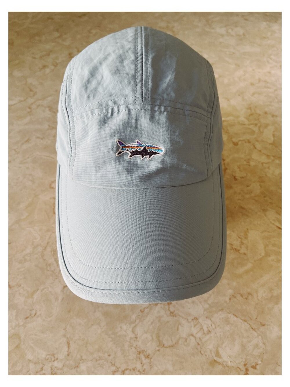 Patagonia Spoonbill 5 Panel Hat in Blue OS Recycled Nylon